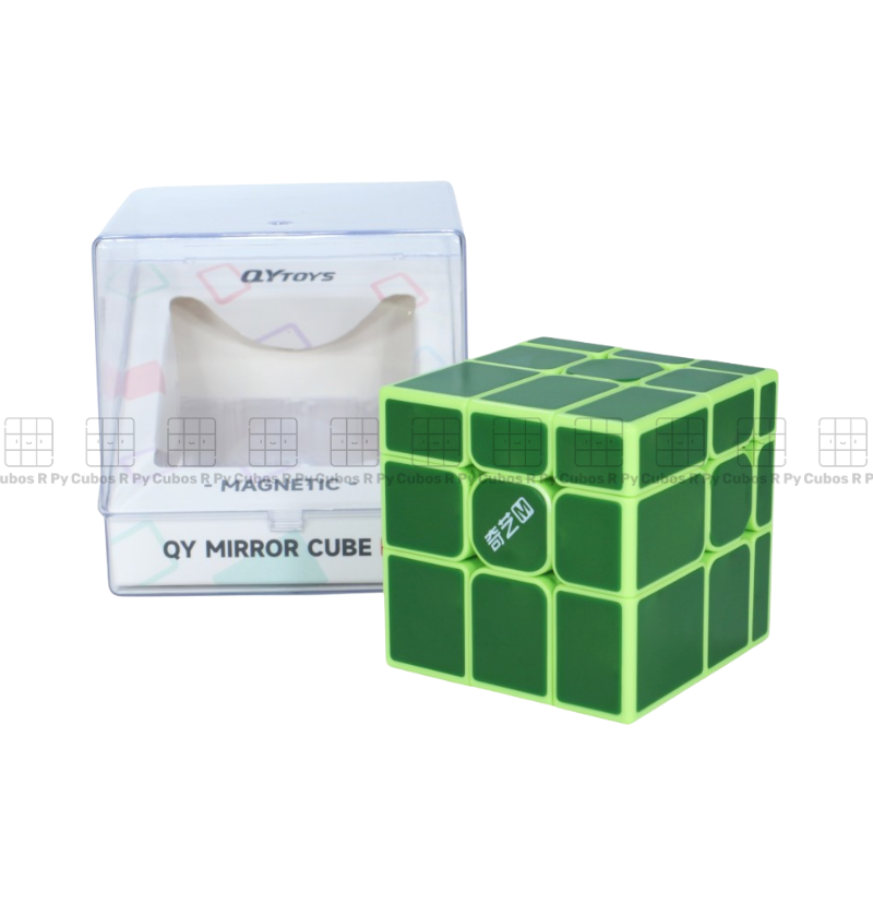Mirror-3x3-QiYi-Magnetic-Tiled-Verde