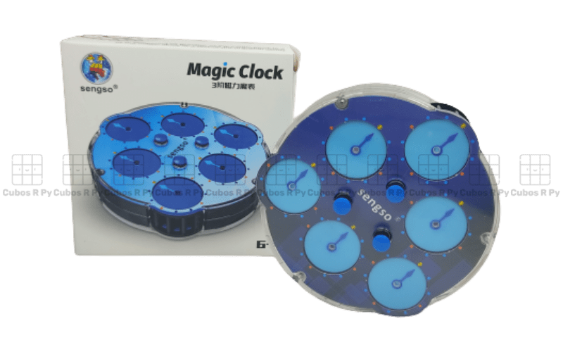 Clock-3x3-ShengShou-Magnetic