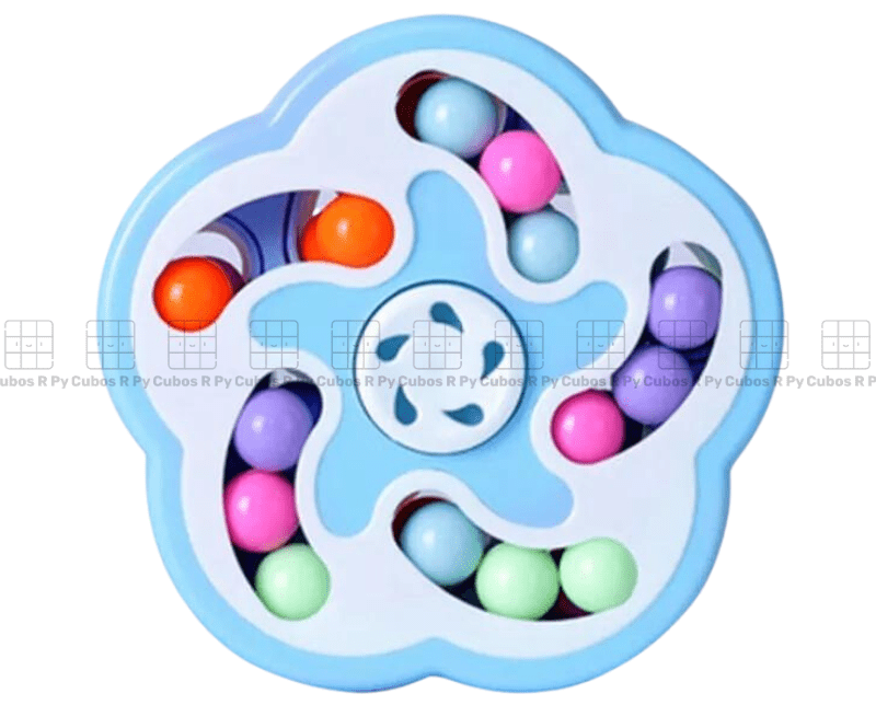Fidget-anti-estres-Spinner-Azul