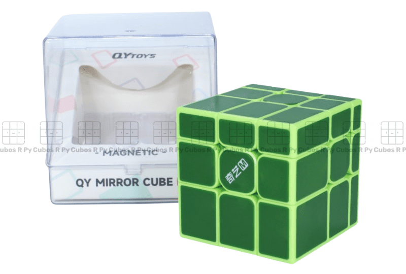 Mirror-3x3-QiYi-Magnetic-Tiled-Verde