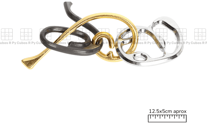 Puzzle-metal-Tricolor